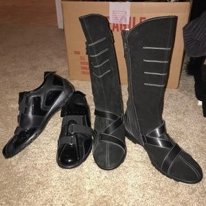 2 pair Donald J Pliner shoes